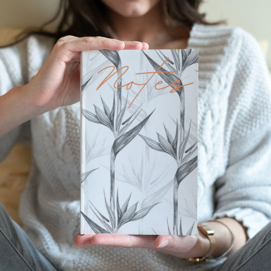 Soft Cover A5 Notebook Sketch Strelitzia