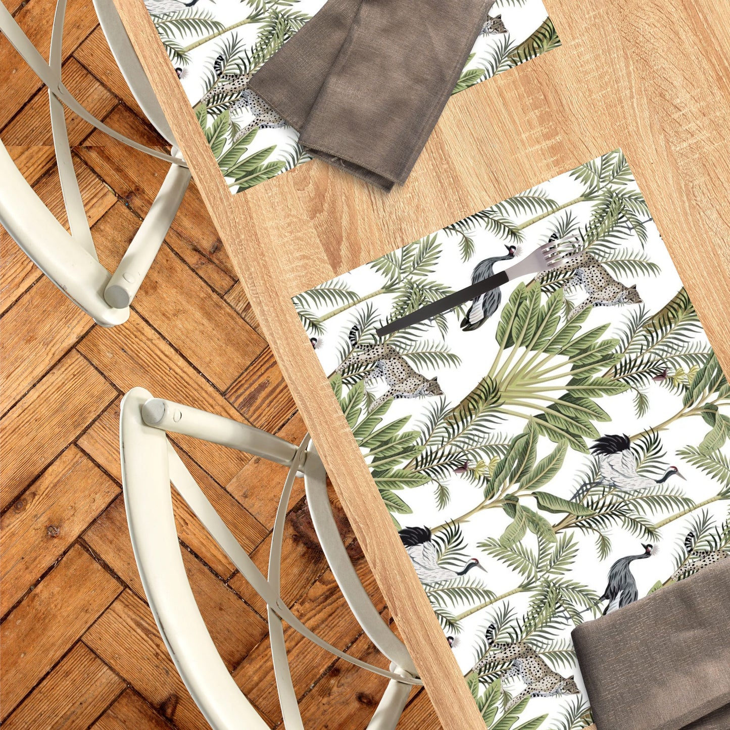 Disposable Paper Placemat Acanthus