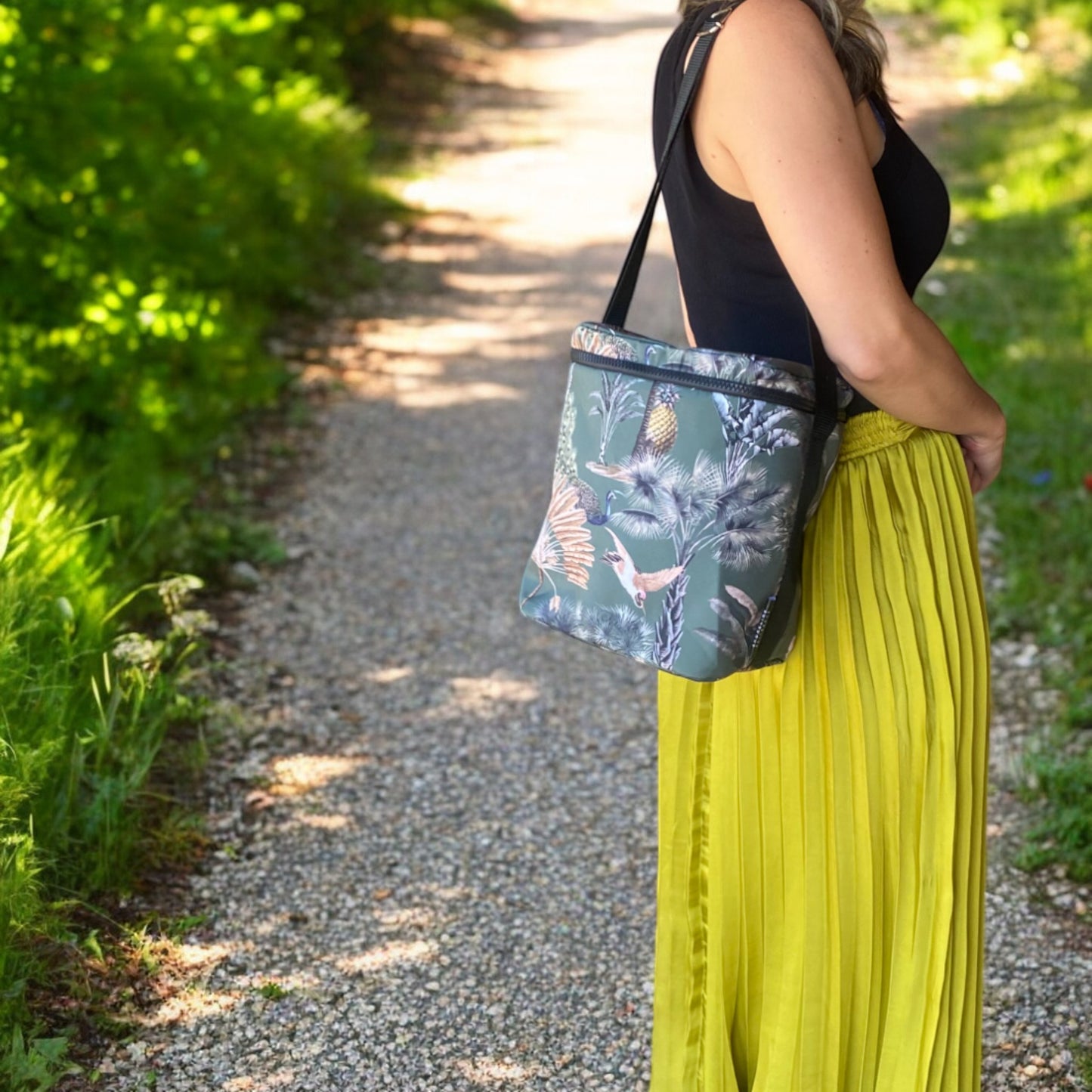 Tall Cooler Bag Exotic Zanana Emerald