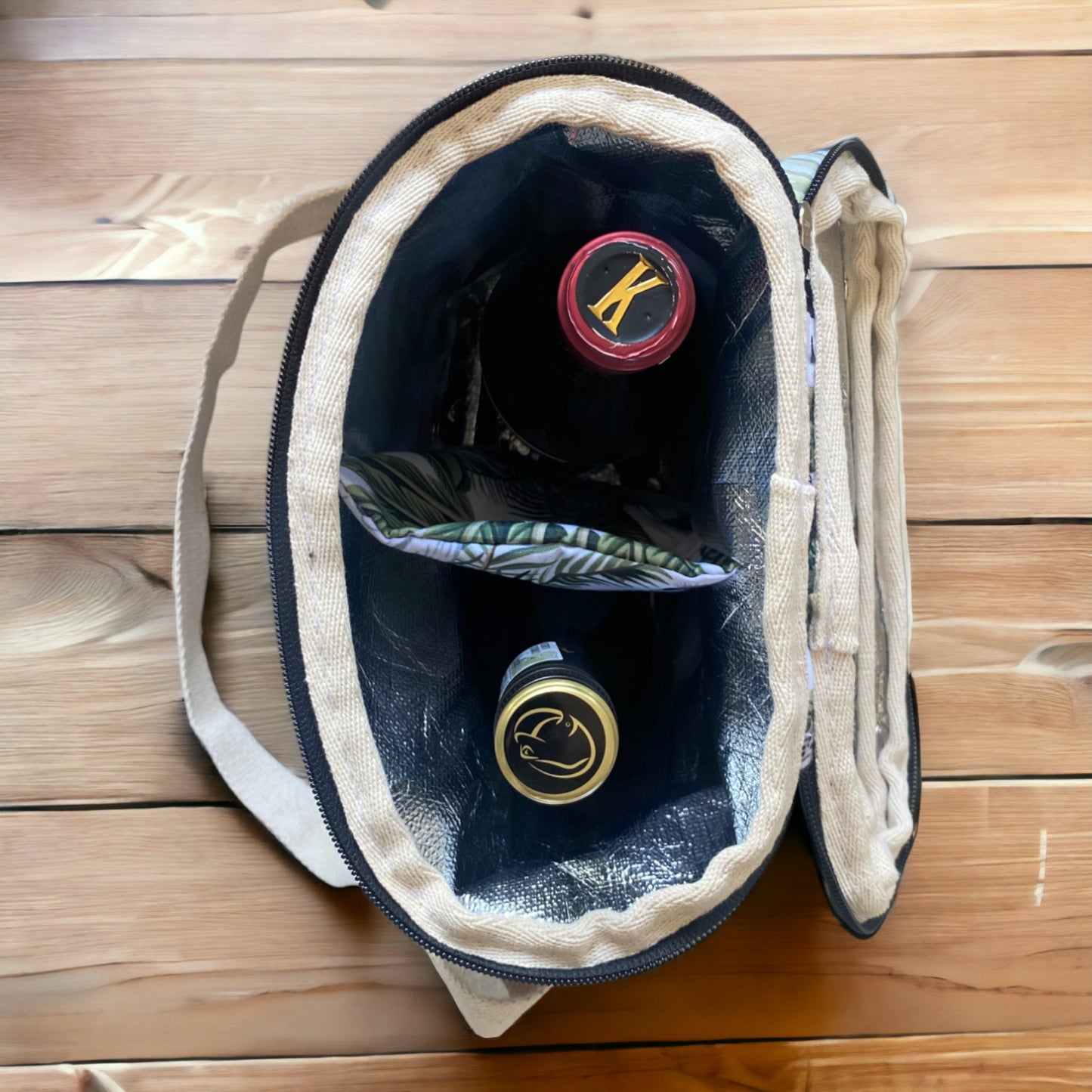 Double Wine Cooler Bag Acanthus