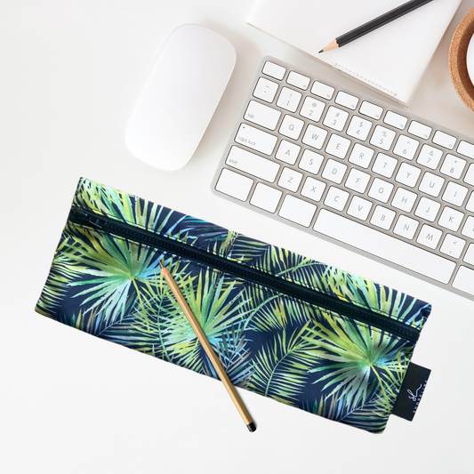 Pencil Bag Island Palm Green