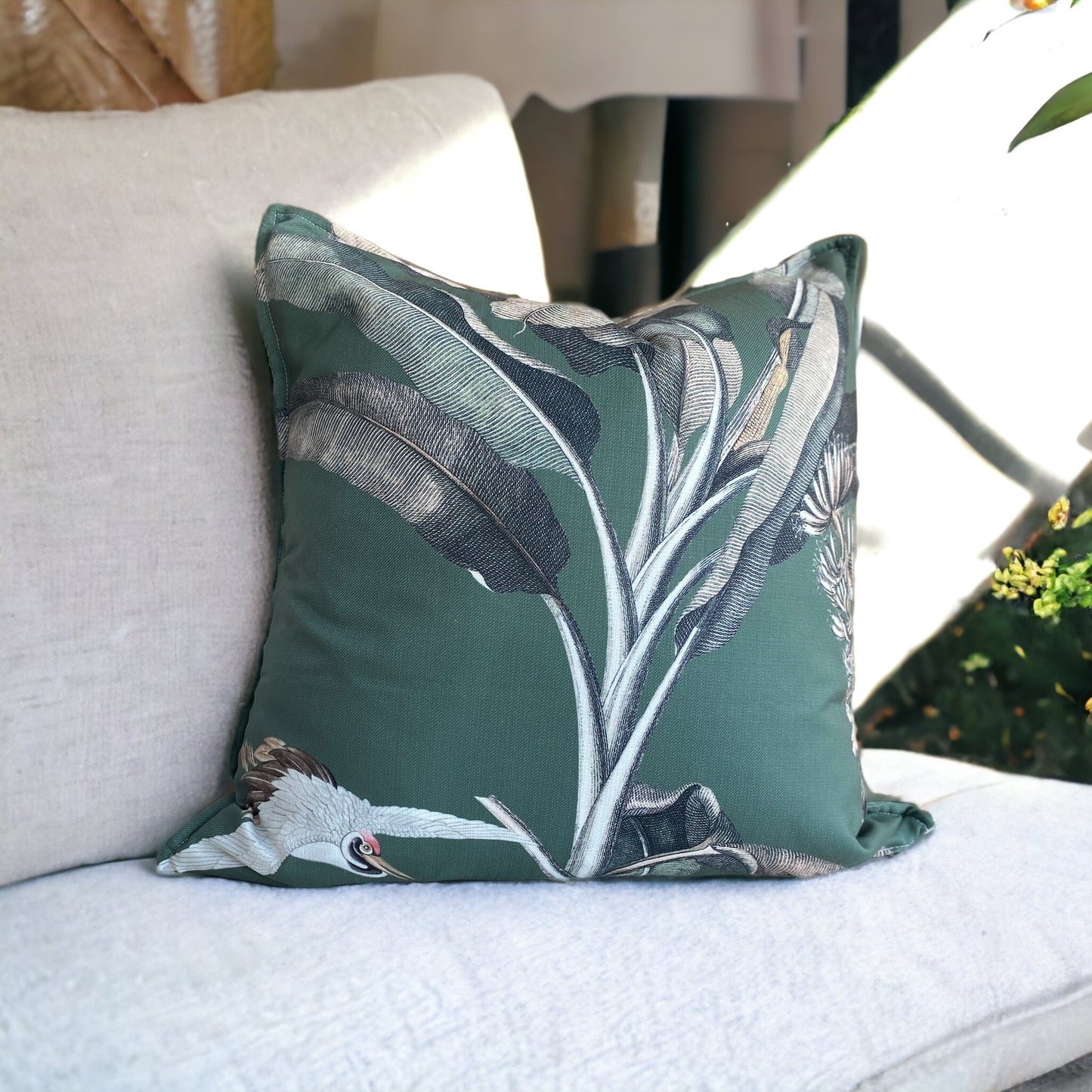 Cushion Cover Exotic Zanana Emerald