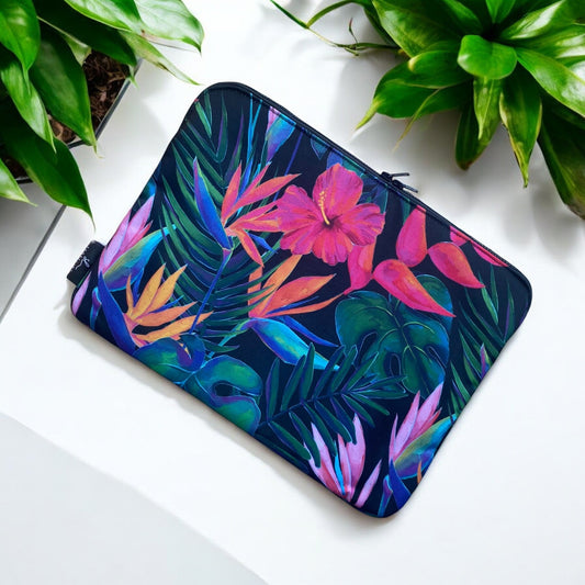 Laptop Sleeve Tropic Paradise Floral