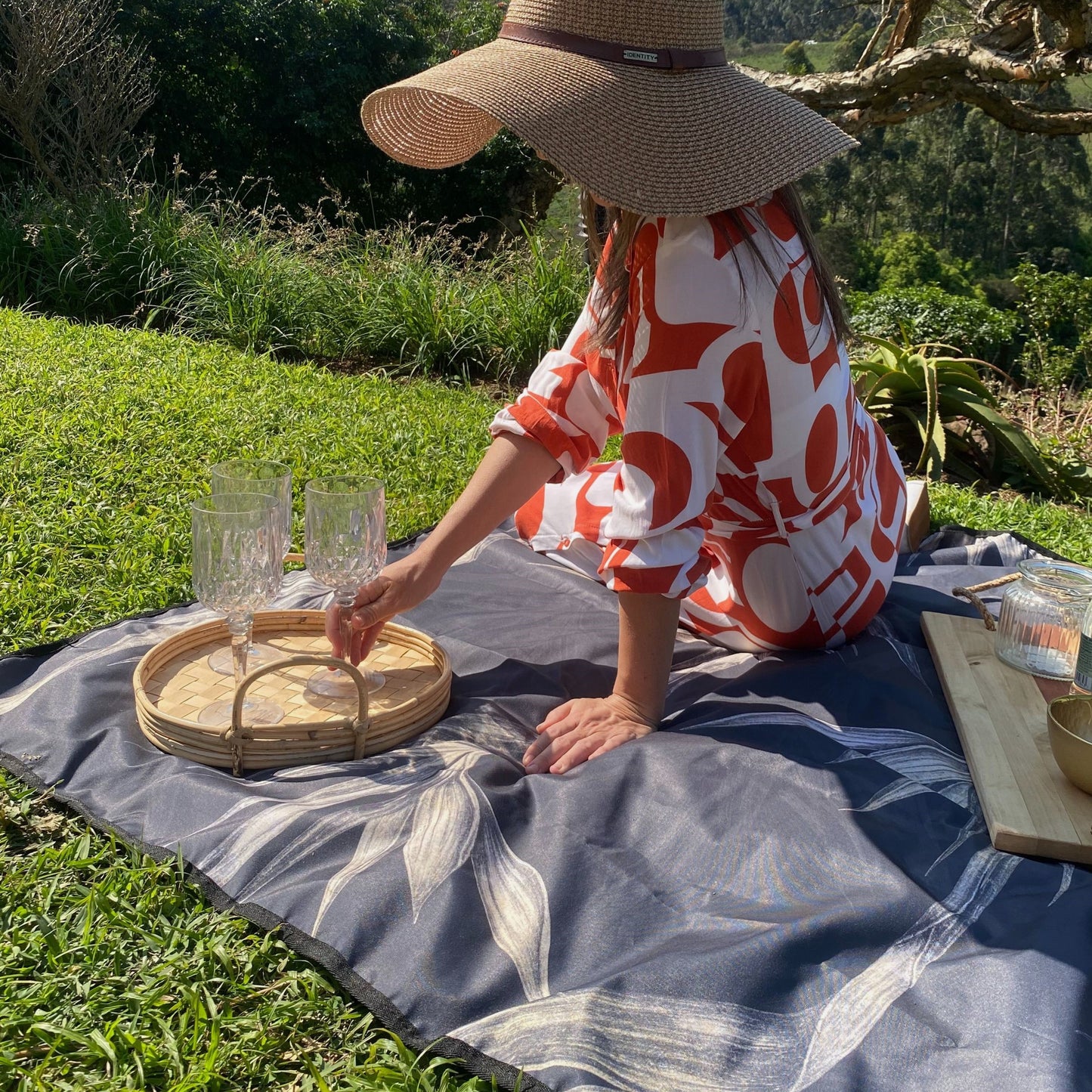 Picnic Mat Strelitzia