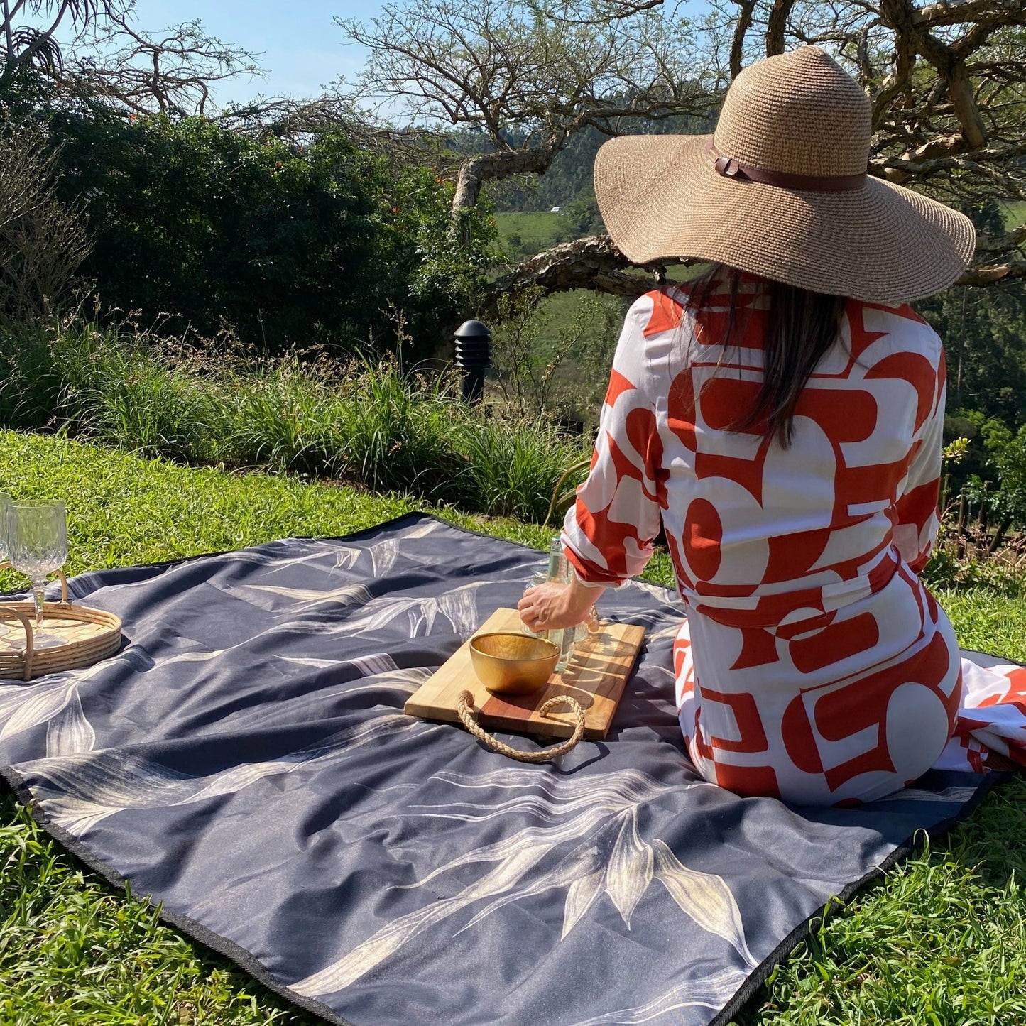 Picnic Mat Strelitzia